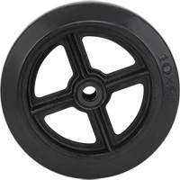 Roue en caoutchouc moul&eacute;, 10" (254 mm) dia. x 2" (50,8 mm) la, Capacit&eacute; de 948 lb (430 kg) Meunier Outillage Industriel
