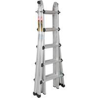 &eacute;chelle t&eacute;lescopique multifonction, Aluminium, 300 lb, CSA calibre 1A Meunier Outillage Industriel