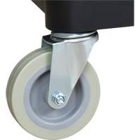 Chariot utilitaire, 3 tiers, 19-3/4" x 37-1/2" x 40-1/4", Capacit&eacute; 250 lb Meunier Outillage Industriel