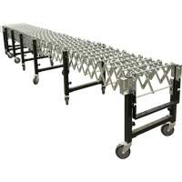 Expandable Conveyor, 23" W x 24' L, 200 lbs. per lin. ft. Capacity Meunier Outillage Industriel