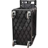 Chariot utilitaire, 2 tiers, 17-1/8" x 33-1/2" x 37-5/8", Capacit&eacute; 550 lb Meunier Outillage Industriel