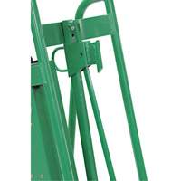 Powered Drum Hand Truck with Pneumatic Wheels Meunier Outillage Industriel