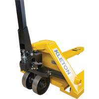 Steel Wheel Pallet Truck, Steel, 48" L x 27" W, 5500 lbs. Capacity Meunier Outillage Industriel