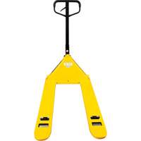 Steel Wheel Pallet Truck, Steel, 48" L x 27" W, 5500 lbs. Capacity Meunier Outillage Industriel