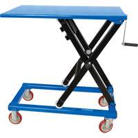Manual Scissor Lift Table, 37-3/8" L x 23-5/8" W, Steel, 660 lbs. Capacity Meunier Outillage Industriel