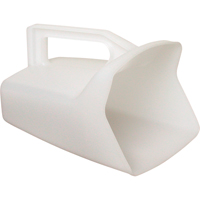 Scoop, Plastic, White, 64 oz. NA997 | Meunier Outillage Industriel