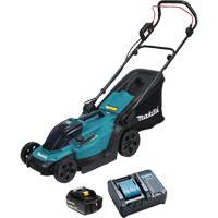 18V LXT Cordless Lawn Mower Kit, Push Walk-Behind, Battery Powered, 13" Cutting Width NAA065 | Meunier Outillage Industriel