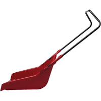 60L Sleigh Snow Shovel, Polypropylene Blade, Wearstrip Included Meunier Outillage Industriel