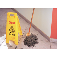 "Wet Floor" Safety Signs, English with Pictogram NC528 | Meunier Outillage Industriel