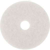 Floor Pad, 18", Polish, White NC662 | Meunier Outillage Industriel