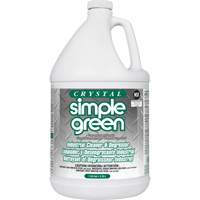 Crystal Simple Green&reg; Industrial Cleaner & Degreaser, 1 gal., Jug Meunier Outillage Industriel