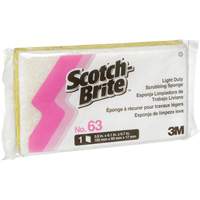 Scotch-Brite Light-Duty Scrub Sponge, Cellulose/Scrubbing, 3-1/2" W x 6" L Meunier Outillage Industriel