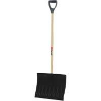 Nordic Snow Shovel, Polypropylene Blade, 17-3/4" Wide, D-Grip Handle Meunier Outillage Industriel
