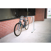 Style Bicycle Rack, Galvanized Steel, 6 Bike Capacity ND924 | Meunier Outillage Industriel