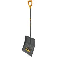 Pro Snow Shovel, Polypropylene Blade, 13-7/8" Wide, D-Grip Handle Meunier Outillage Industriel
