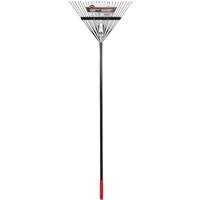 Excavator™ Fan Rake, 24" Blade, 24 Tines, Fiberglass Handle, Steel Blade NE482 | Meunier Outillage Industriel