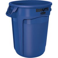 Round Brute<sup>®</sup> Containers, Bulk, Polyethylene, 32 US gal. NG251 | Meunier Outillage Industriel