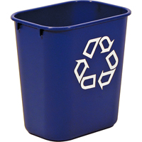 Recycling Container , Deskside, Plastic, 13-5/8 US Qt. NG274 | Meunier Outillage Industriel
