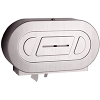 Twin Jumbo Toilet Paper Dispenser, Multiple Roll Capacity NG450 | Meunier Outillage Industriel