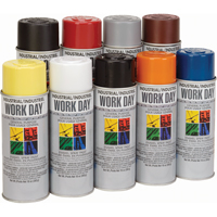 Industrial Enamel Paint, Yellow, Gloss, 10 oz., Aerosol Can NI473 | Meunier Outillage Industriel