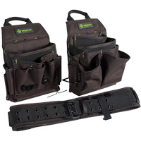 Tool Belt Combo, Polyester, Black Meunier Outillage Industriel
