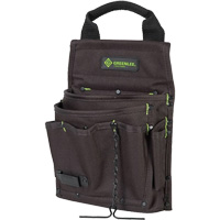 Tool Bag, Nylon, 7 Pockets, Black Meunier Outillage Industriel