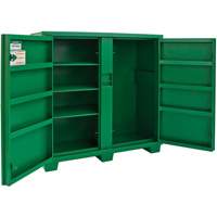Armoires utilitaires, Acier, Vert Meunier Outillage Industriel