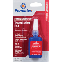Threadlocker, Red, High, 10 ml, Bottle NIR668 | Meunier Outillage Industriel