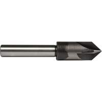 Fraise conique, 3/4", Acier rapide, Angle de 82°, 4 cannelures Meunier Outillage Industriel