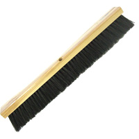 Heavy-Duty Shop Broom, 24", Coarse/Stiff, Tampico/Wire Bristles NJC045 | Meunier Outillage Industriel