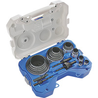 Contractor's Big Daddy Speed Slot&reg; Hole Saw Kit, 26 Pieces Meunier Outillage Industriel