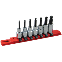 Jeu de douilles SAE &agrave; embout sph&eacute;rique, 7 mrcx Meunier Outillage Industriel