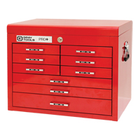 Coffre sup&eacute;rieur de s&eacute;rie PRO+, 26" la, 9 tiroirs, Rouge Meunier Outillage Industriel