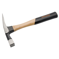 Bricklayer's Hammer, 24 oz., Wood Handle, 11-3/4" L Meunier Outillage Industriel