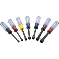 SAE Nut Driver Set with Acetate Handle, 7 Pcs., Non Magnetic, Imperial Meunier Outillage Industriel