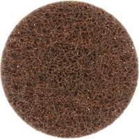 Disque de conditionnement de surface SC-DR Roloc Scotch-Brite, 3" dia., Grain Cors&eacute;, Oxyde d'aluminium Meunier Outillage Industriel