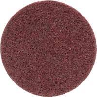 Disque de conditionnement de surface , SC-DR Roloc Scotch-Brite, 4" dia., Grain Moyen, Oxyde d'aluminium Meunier Outillage Industriel