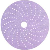 Hookit Purple Clean Sanding Disc, 6" Dia., P240 Grit, Aluminum Oxide, C-Weight Meunier Outillage Industriel