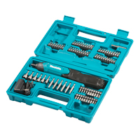 Cordless Screwdriver Set Kit, 1/4", 3.6V, 6 Nm Max. Torque, Lithium-Ion Battery NJX122 | Meunier Outillage Industriel