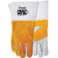 Gants ignifug&eacute;s Cow Town, Cuir de vache refendu, Taille Grand Meunier Outillage Industriel