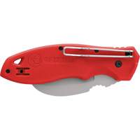 FastBack™ Hawk Bill Folding Knife, 2-1/4" Blade, Stainless Steel Blade, Plastic Handle NKB804 | Meunier Outillage Industriel