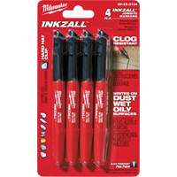 Inkzall Marker, Fine, Black Meunier Outillage Industriel
