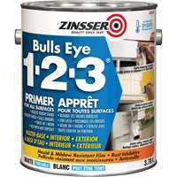 Apprêt à base d’eau Bulls Eye 1-2-3<sup>MD</sup>, 3,78 L, Gallon, Blanc NKF446 | Meunier Outillage Industriel