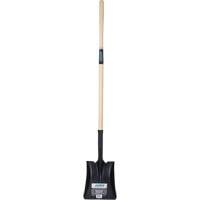 Square Point Shovel, Hardwood, Tempered Steel Blade, Straight Handle, 48" Long NN246 | Meunier Outillage Industriel