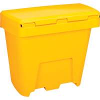 Salt & Sand Storage Bins, With Hasp, 21" x 27" x 26", 4.24 cu. ft., Yellow Meunier Outillage Industriel