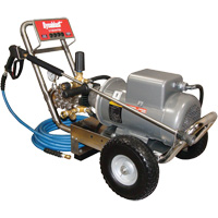 Hot & Cold Water Pressure Washer with Time Delay Shutdown, Electric, 500 psi, 4 GPM NO919 | Meunier Outillage Industriel