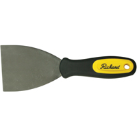 Stiff Wall Scrapers, High-Carbon Steel Blade, 3" Wide, Plastic Handle Meunier Outillage Industriel