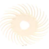 Scotch-Brite Radial Bristle Disc SR, Ceramic, 2" Dia. Meunier Outillage Industriel