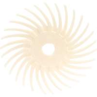 Scotch-Brite Radial Bristle Disc SR, Ceramic, 3" Dia. Meunier Outillage Industriel