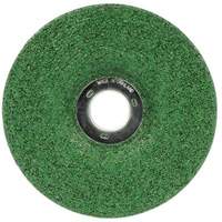 Green Corps Flexible Grinding Wheel, 5" x 1/4", 7/8" Arbor, Ceramic, Type 1 Meunier Outillage Industriel